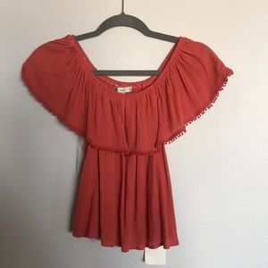 Brand new off the shoulder top!